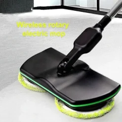 Städmaskiner-Elektrisk golvrengörare med roterande mopp, skrubber, polermaskin, golvrengöringsverktyg