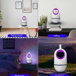 Skadedjur & Insekter-Elektrisk Insektsdödare, UV Myggdödare, Insektsfälla, Mygglampa, Insektsdödare, Myggskydd, Elektrisk Insekts Myggfälla fo[D]