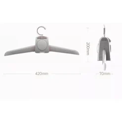 Torktumlare-Elektrisk klädtork, bärbar klädtork Multifunktionell kläd- och skotork Hushållsturism Artefakt