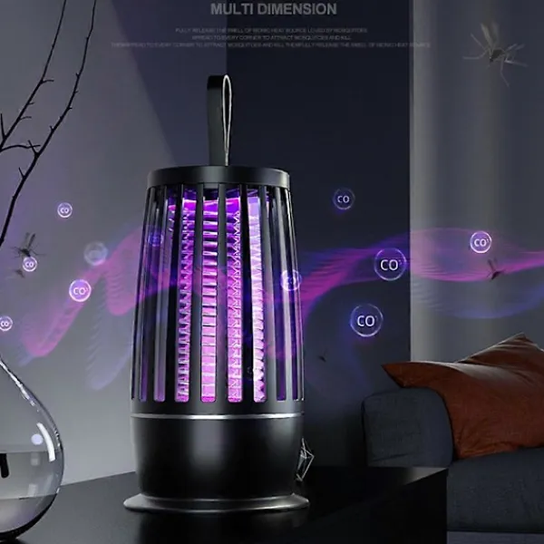 FMYSJ Skadedjur & Insekter-Elektrisk mygglampa för hushållsbruk Multifunktionell avvisande fälla för sommaren (FMY)