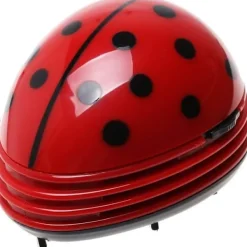 J-star Dammsugare & Tillbehör-Elektrisk nyckelpiga mönster Batteridriven bordsdammsugare Mini Dammsugare