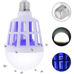 Skadedjur & Insekter-Elektronisk insektsmyggdödande lampa 2 i 1 UV LED flugdödare