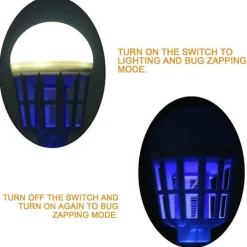 Skadedjur & Insekter-Elektronisk insektsmyggdödande lampa 2 i 1 UV LED flugdödare