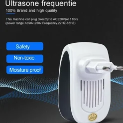 Hommy Skadedjur & Insekter-Elektronisk Pest Avvisa Ultraljud Mus Kackerlacka Repeller Enhet Insekt Råttor Spindlar Myggdödare Pest