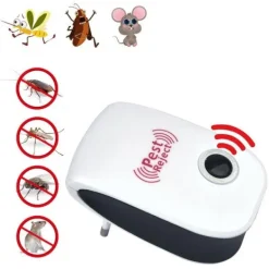 Hommy Skadedjur & Insekter-Elektronisk Pest Avvisa Ultraljud Mus Kackerlacka Repeller Enhet Insekt Råttor Spindlar Myggdödare Pest