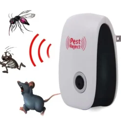 Electro Max Skadedjur & Insekter-Elektronisk Pest Reject Ultraljud Mus Kackerlacka Repeller Enhet Insekt Råttor Spindel Myggdödare