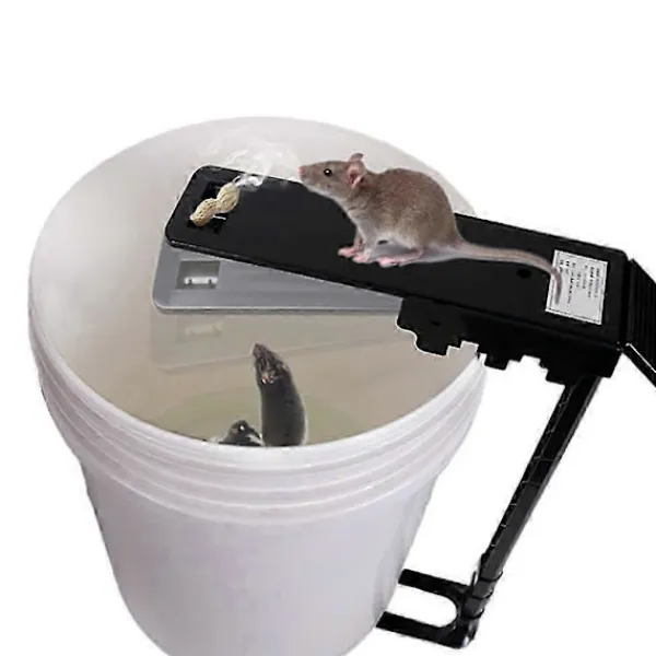 D Skadedjur & Insekter-Enkel råttfälla för hink, mångsiig använning för inom- och utomhusmiljöer me husjurs- och barnvänlig esign, kompatibel me 5-gallon hink