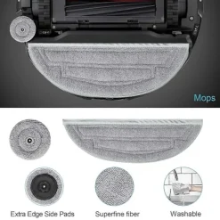 unbranded Dammsugare & Tillbehör-Ersättningsdelar för Roborock S8 Maxv Ultra, huvudborste och sidoborste As Shown