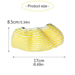 unbranded Städmoppar-Ersättningsöverdrag för ångmopp, högdensitetsfibrer för rengöring av fett och smuts