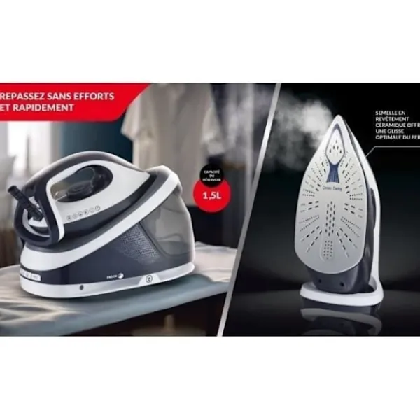 FAGOR Strykjärn-FG2308 Ånggenerator - 8 BARS - 2800W - 1,5 L Tank - Ångflöde 120 g/min