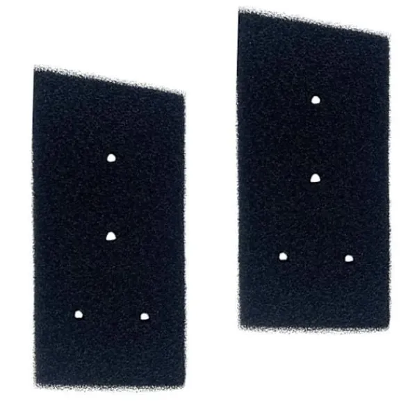 PHONILLICO Torktumlare-Filter - Whirlpool - 481010716911 - Pack of 2 - Compatible with Tumble Dryer - Black
