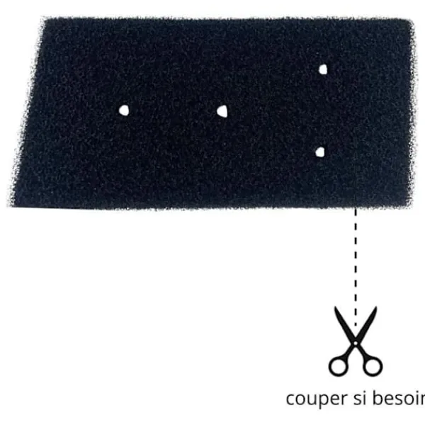 PHONILLICO Torktumlare-Filter - Whirlpool - 481010716911 - Pack of 2 - Compatible with Tumble Dryer - Black