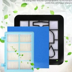 DAO Dammsugare & Tillbehör-Filter för Philips Powerpro Cylinder Dammsugare Fc9331 Fc9332 [DB]