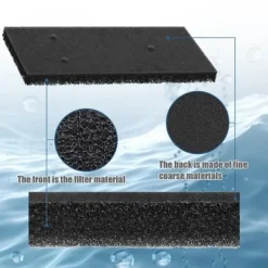 Torktumlare-Filter för torktumlare 4-pack Svart Whirlpool 481010716911—pa