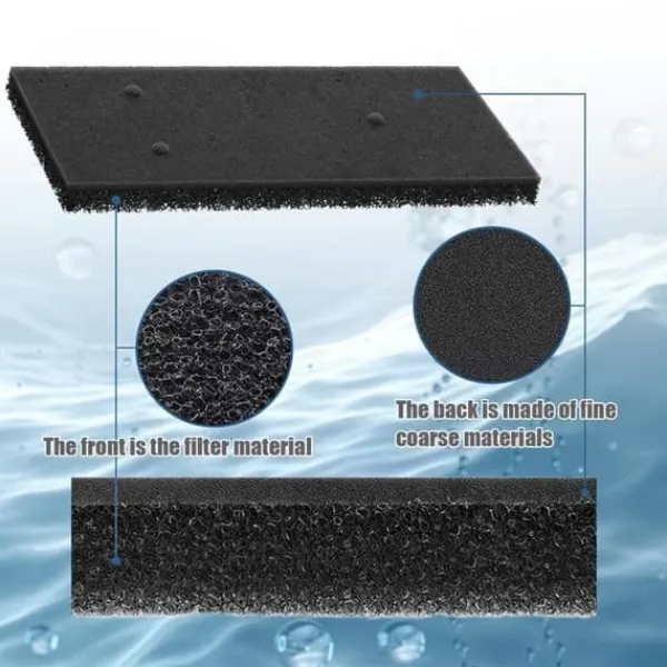 Torktumlare-Filter för torktumlare 4-pack Svart Whirlpool 481010716911—pa