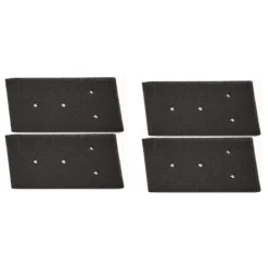 Torktumlare-Filter för torktumlare 4-pack Whirlpool 481010716911 Svart[co]