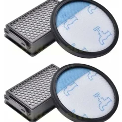 Dammsugare & Tillbehör-Filterkit för Rowenta RO3715 RO3795 RO3798 Power Cyclonic Dammsugare - Förfilter + Efterfilter - Hög Prestanda