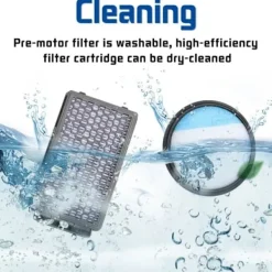 Dammsugare & Tillbehör-Filterkit för Rowenta RO3715 RO3795 RO3798 Power Cyclonic Dammsugare - Förfilter + Efterfilter - Hög Prestanda