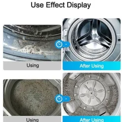 FMYSJ Rengöringsmedel-Finally Fresh Tvättmaskinsrengöring Vit Räkna Pulver 12/24/36 ST (FMY) blue