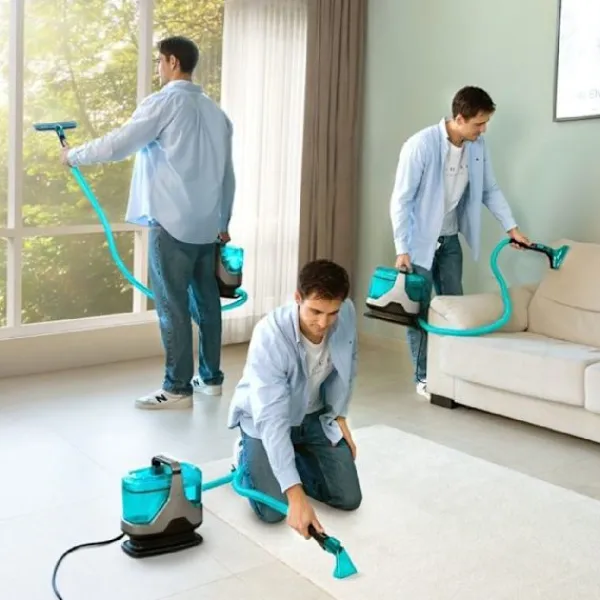 CECOTEC Städmaskiner-Fläckrensare 3 i 1 - - Conga 6000 - XXL Kapacitet - 600W - Fönsteraccessoar