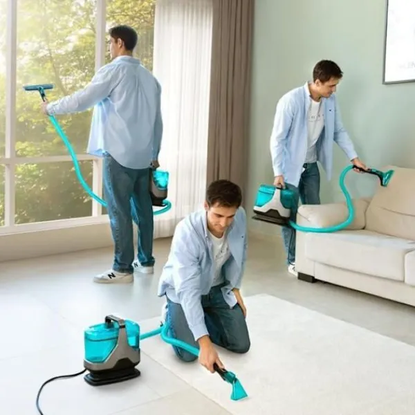 CECOTEC Städmaskiner-Fläckrensare 3 i 1 - - Conga 6000 - XXL Kapacitet - 600W - Fönsteraccessoar