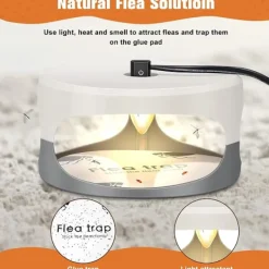 Skadedjur & Insekter-Fäll för loppor och vägglöss, luktfri rengörare och loppfälla med klisterfälla