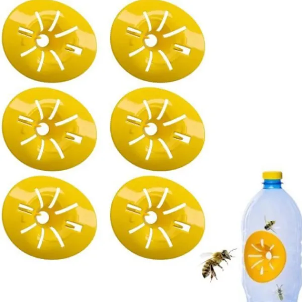 Skadedjur & Insekter-Fälla för asiatisk bålgeting, mikrogeting, getingfälla bifångare plast insektfälla getingfälla fångare, 6 stycken