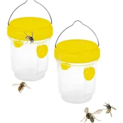 Skadedjur & Insekter-Fälla för asiatiska bålgetingar, hängande utomhusfälla för getingar och bålgetingar, 2-pack kit för plastflaskor inomhusbruk, kompatibel med myggor, flugor, knott | Fyndiq