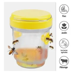 Skadedjur & Insekter-Fälla för asiatiska bålgetingar, hängande utomhusfälla för getingar och bålgetingar, 2-pack kit för plastflaskor inomhusbruk, kompatibel med myggor, flugor, knott | Fyndiq