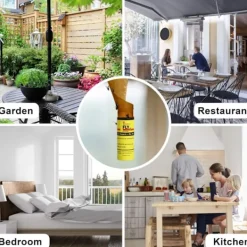 INF Skadedjur & Insekter-Flugfälla flugfångare flugpapper rulle 8 st