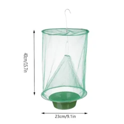 Skadedjur & Insekter-Flugfälla Utomhus 6-pack Ranch Flugfångare, Återanvändbar Flugbur