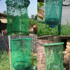 Skadedjur & Insekter-Flugfälla Utomhus 6-pack Ranch Flugfångare, Återanvändbar Flugbur