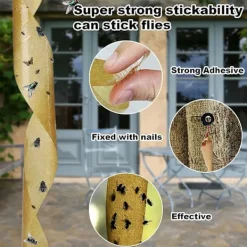 INF Skadedjur & Insekter-Flugfångare / Flugpapper Rulle, 16-pack