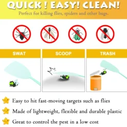 Skadedjur & Insekter-Flugfångare, 1 st Flerfärgad Manuell Skadedjursbekämpning