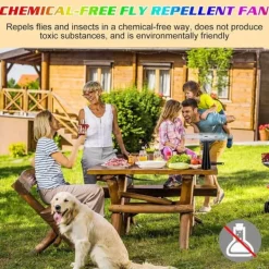 Skadedjur & Insekter-Flugfångare, 2-pack automatisk flugfångare, mot flugor och annat, för bordet, uteplatsen och restaurangen