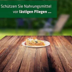 Skadedjur & Insekter-Flugskydd, Insektsskydd, Skydd mot Flugor och Fruktflugor för Kakor, Fruktskål, Trädgårdspar