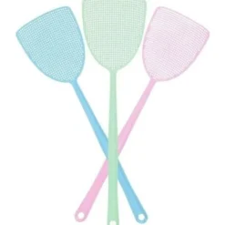 Skadedjur & Insekter-Flugsmälla, Set med kraftfull och flexibel manuell smälla, blandade färger (3-pack)