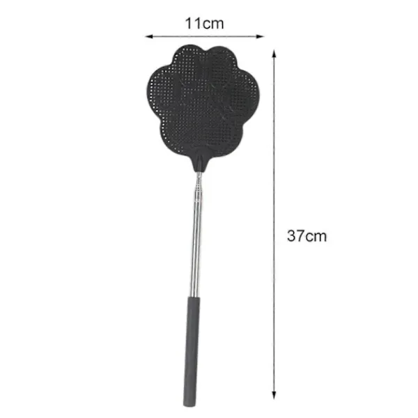 Skadedjur & Insekter-Flugsmälla Utdragbart Långt Handtag Handflatsform Kraftig Lättvikt Bred Finmaskig Inomhus Utomhus Manuell Flugsmällare_Supergåva