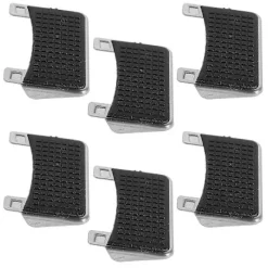 TrueNorth Soptunnor-Fotpedal i plast, ersättning för soptunnor, steg-på-funktion, avfallshantering, hushållsanvändare, 6-pack