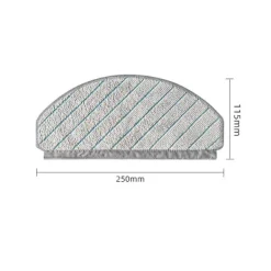 DAO Dammsugare & Tillbehör-För Ecovacs Deebot T10/T10 Plus Robotdammsugare Huvudsida Borste Dammsugare Hepa Filter Moppduk Reservdelar DB