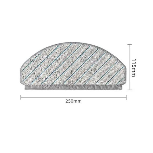 DAO Dammsugare & Tillbehör-För Ecovacs Deebot T10/T10 Plus Robotdammsugare Huvudsida Borste Dammsugare Hepa Filter Moppduk Reservdelar DB