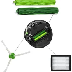 Dammsugare & Tillbehör-För I7 I7+ I8 I8+ I1 I2 I3 I3+ I4 I4+ I6 I6+ E5 E6 E7 J6 J7 J7+/Plus E, I & J Serien Dammsugarfilterborstar