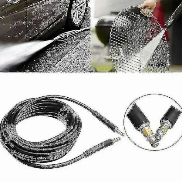 FMYSJ Högtryckstvättar-För Kärcher K2 K3 K4 K5 K6 K7 (6m) Högtryckstvättar Vattenrengöring Högtrycksersättningsslang Rengöringskit 6m/8m/10m/15m (FMY)
