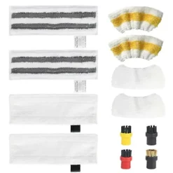 BRONZE Ångtvättar-För Kärcher Ångtvätt Tillbehör Dukar, Munstycke Runda Borstar [BR]