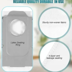 unbranded Dammsugare & Tillbehör-För Roborock Q8 Max Q8 Max+ Q5 Pro Q5 Pro+ Ersättningstillbehör Dammsugarpåsar Delar 8PCS