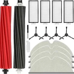 EURL Dammsugare & Tillbehör-För Roborock Q8 Max/ Q5 Pro Huvudborste Sidoborste Hepa Filter Moppduk 51 51 plast