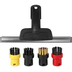 Fönsterrengöring-för SC2 SC3 SC4 SC5 CTK10 CTK20 Fönstermunstycke Skrapa Rund Borste för Rengöringsmedel Fukt, Rengör Springa