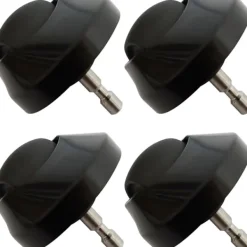 INF Dammsugare & Tillbehör-Framhjul Kompatibelt med Roborock S6/S5 Max/E4-serien Dammsugare, 360° Rotation för Smidig Navigation