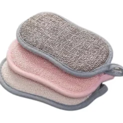 BEBETTER Svampar & Dukar-Färgen är slumpmässig och två krokar medföljer, Tvättbar Svamp 5 st Mikrofiberduk Gåva! Bilruta