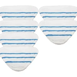 BEBETTER Ångtvättar-Förpackning med 6 tvättbara dynor för Beldray 5-i-1 och 9-i-1 ångtvättar.